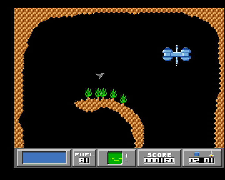 Gravity Force (Amiga) screenshot: Another enemy vehicle