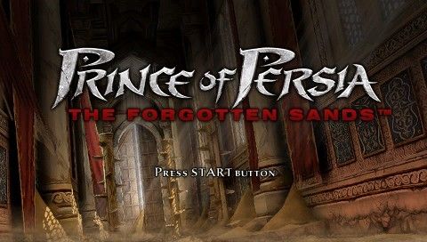 Prince of Persia: The Forgotten Sands (PSP) screenshot: Title screen