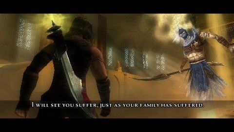 Prince of Persia: The Forgotten Sands (PSP) screenshot: Another boss