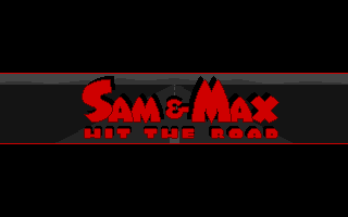 Sam & Max: Hit the Road (DOS) screenshot: Title screen