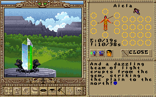 Screenshot of Worlds of Ultima: The Savage Empire (DOS, 1990) - MobyGames