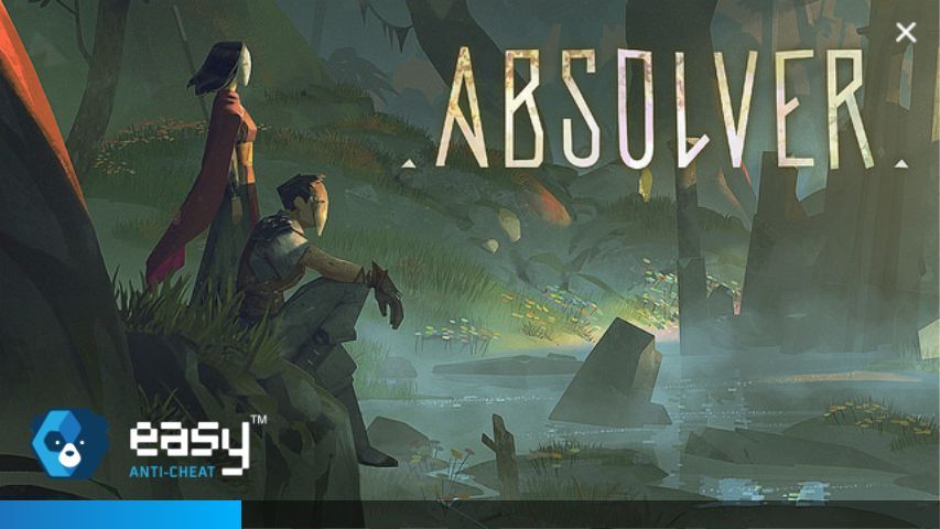 Absolver (Windows) screenshot: This title screen is displayed while the game loads
