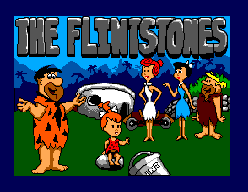 The Flintstones (SEGA Master System) screenshot: Title