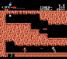 Screenshot of The Goonies (NES, 1986) - MobyGames