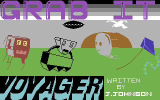 Grab-It (Commodore 64) screenshot: Loading Screen