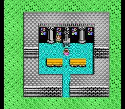 Chaos World (NES) screenshot: Nice church