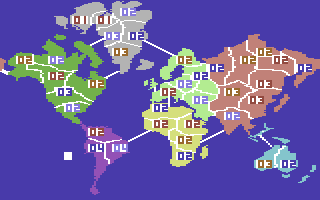 Armageddon (Commodore 64) screenshot: The battle has been won