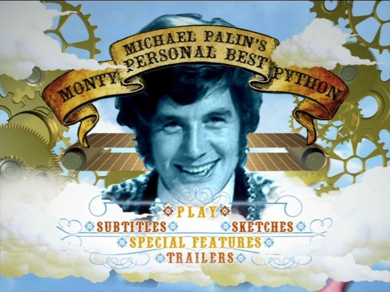 Screenshot of Monty Python's Personal Bests (included game) (DVD Player ...