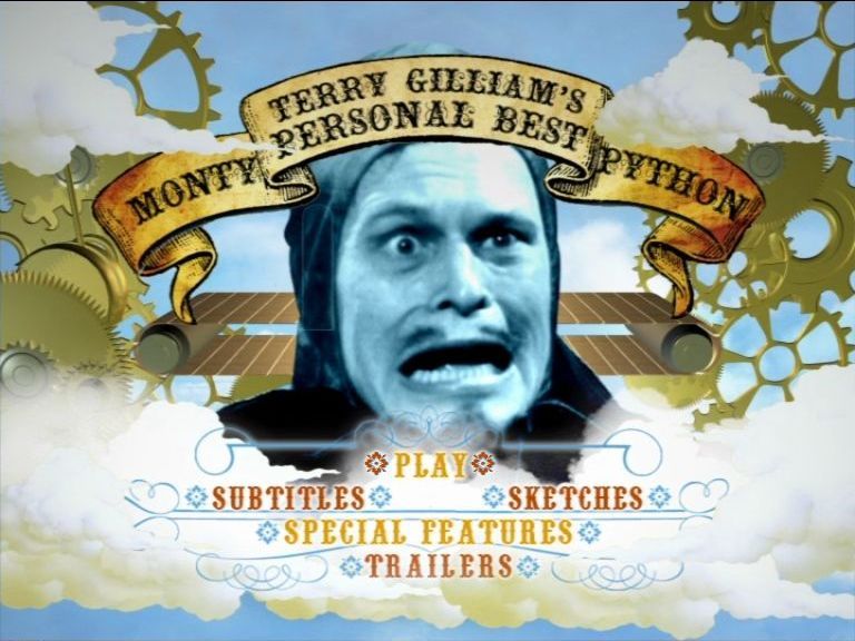 Screenshot of Monty Python's Personal Bests (included game) (DVD Player ...