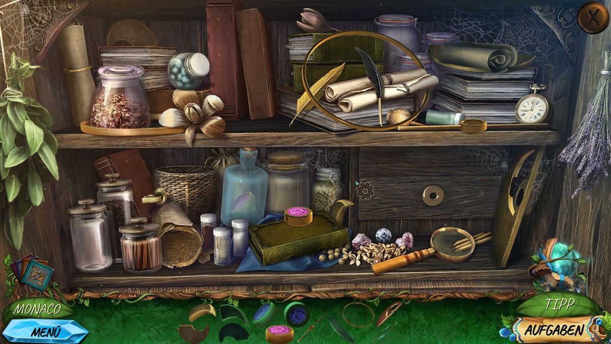 Queen's Quest 4: Sacred Truce (Collector's Edition) (Windows) screenshot: Hidden objects, just find the items shown.