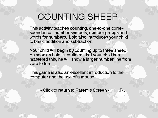 Screenshot of Early Math (Windows 3.x, 1993) - MobyGames