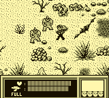 Star Trek: 25th Anniversary (Game Boy) screenshot: On the planet surface