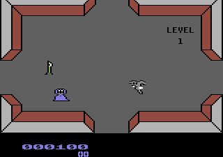 Commodore Format Power Pack 36 (Commodore 64) screenshot: Squibbly: Level 1