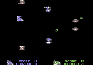 Commodore Format Power Pack 36 (Commodore 64) screenshot: Break Through: Blast the aliens