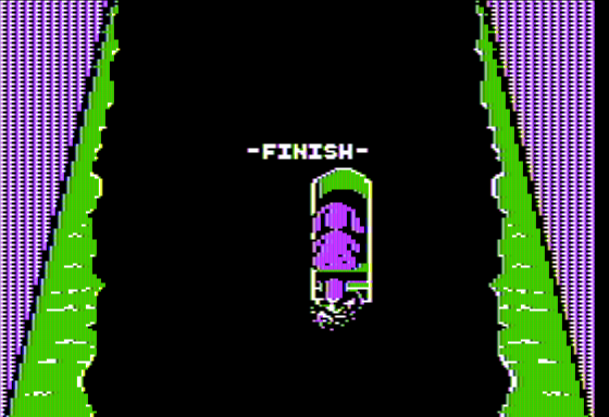 Jim Henson's Muppet Adventure No. 1: "Chaos at the Carnival" (Apple II) screenshot: Successfully Navigated