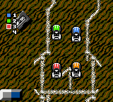 Micro Machines (Game Gear) screenshot: Racing the Desktop Drop-Off