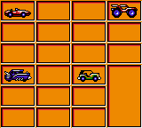 Micro Machines (Game Gear) screenshot: Now you've got the Turbo Wheels.