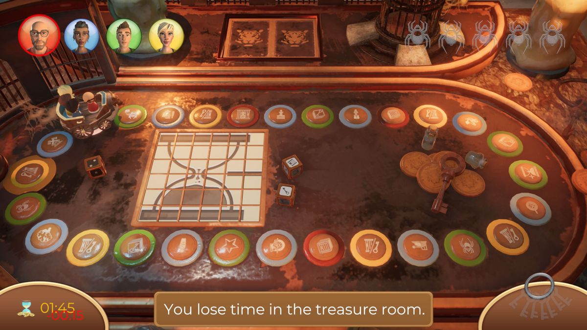 Fort Boyard (Windows) screenshot: Play it as a board game in Boyard Party.
