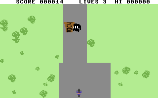 BMX Racers (Commodore 64) screenshot: Lets ride your BMX
