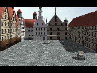 Jikū Tantei DD: Maboroshi no Lorelei (PlayStation) screenshot: Welcome to Germany.