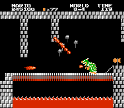 Super Mario Bros. 2 (NES) screenshot: So tough to get through this fight. But with patience it can be done