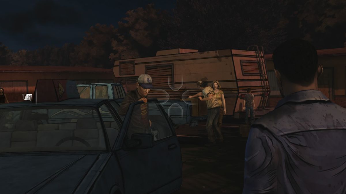 The Walking Dead: The Complete First Season Plus 400 Days (PlayStation 4) screenshot: Episode 1 - Parting ways
