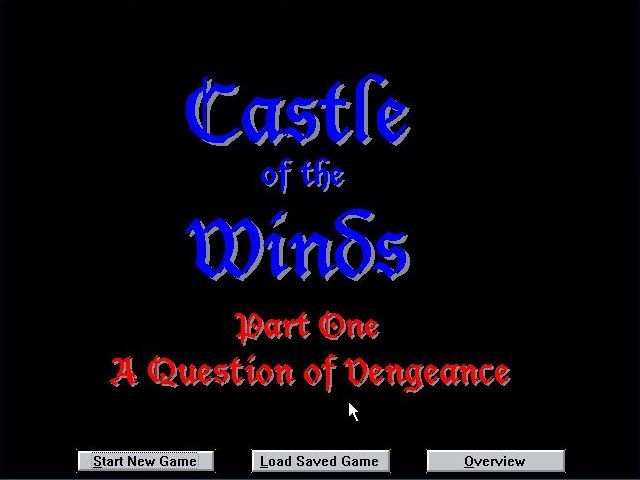 Castle of the Winds I: A Question of Vengeance (Windows 3.x) screenshot: The title screen