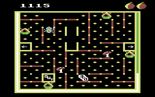 Bumble Bee (Commodore 64) screenshot: Next level