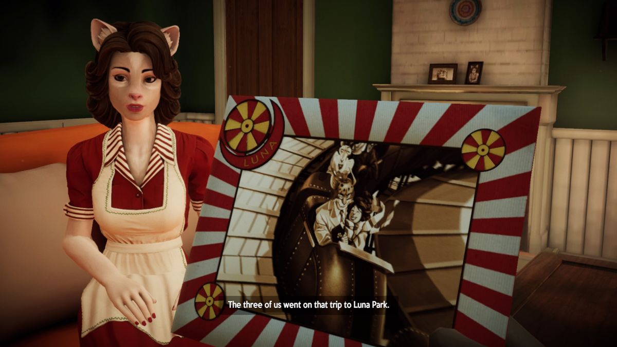 Blacksad: Under the Skin (PlayStation 4) screenshot: Mary was hiding her relationship with Bobby