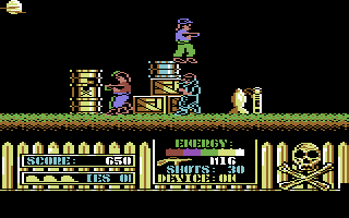 Call Me Psycho (Commodore 64) screenshot: Found a Doomsday Device