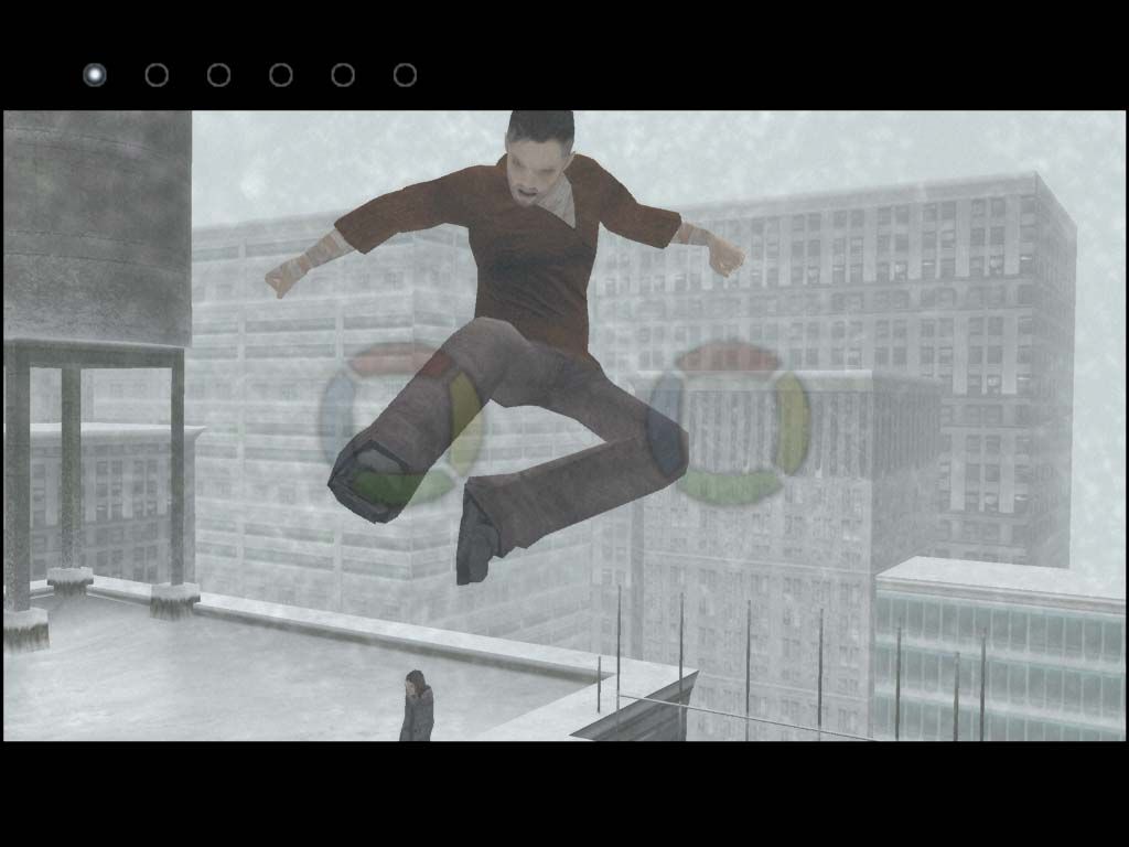 Indigo Prophecy (Windows) screenshot: Lucas gains supernatural powers, it seems