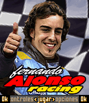 Fernando Alonso Racing (J2ME) screenshot: Main menu