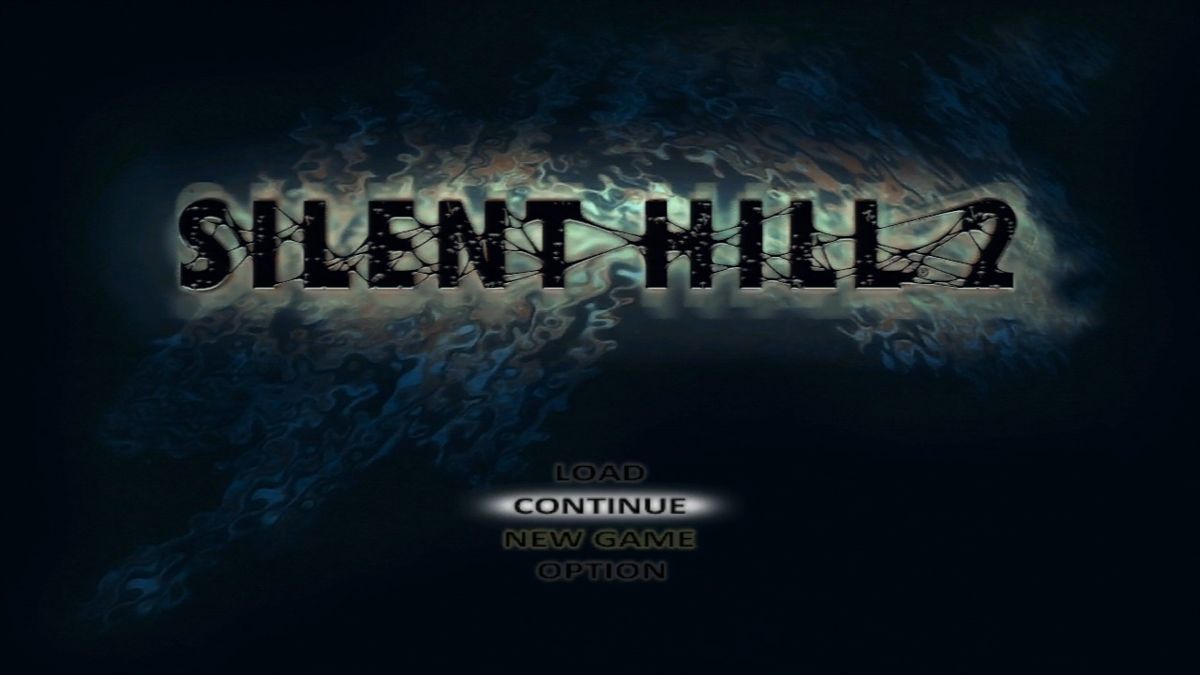 Silent Hill: HD Collection (PlayStation 3) screenshot: Silent Hill 2 - Main menu.