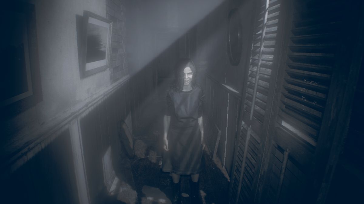 Resident Evil 7: Biohazard (Xbox One) screenshot: You really don't want to mess with this little girl.