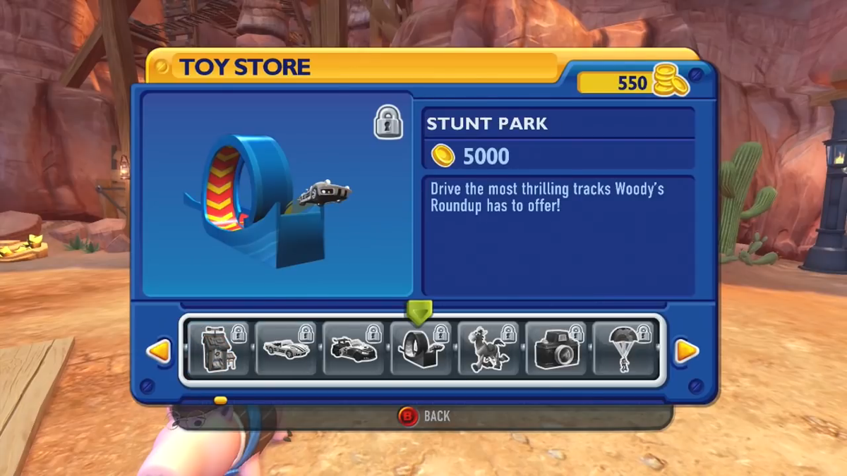 Disney•Pixar Toy Story 3 (Xbox 360) screenshot: Toy Store