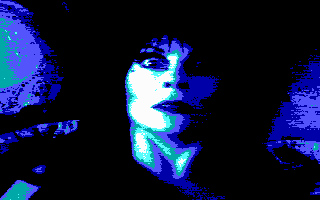 Elvira: The Arcade Game (DOS) screenshot: The introduction (EGA)