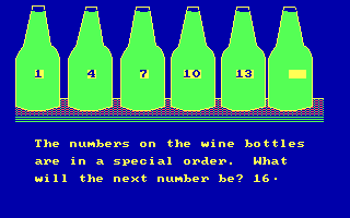 Mind Castle I (DOS) screenshot: Number 16