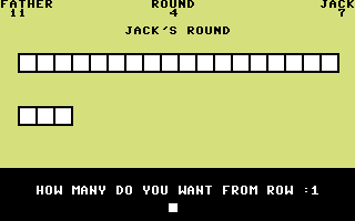 Countdown (Commodore 64) screenshot: The numbers round