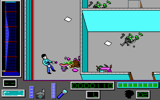 Gremlins 2: The New Batch (DOS) screenshot: Get this teddybear-thing if you want extra shots