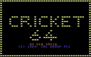 Cricket 64 (Commodore 64) screenshot: Title Screen