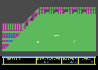 Realm of Impossibility (Atari 8-bit) screenshot: Some spiders