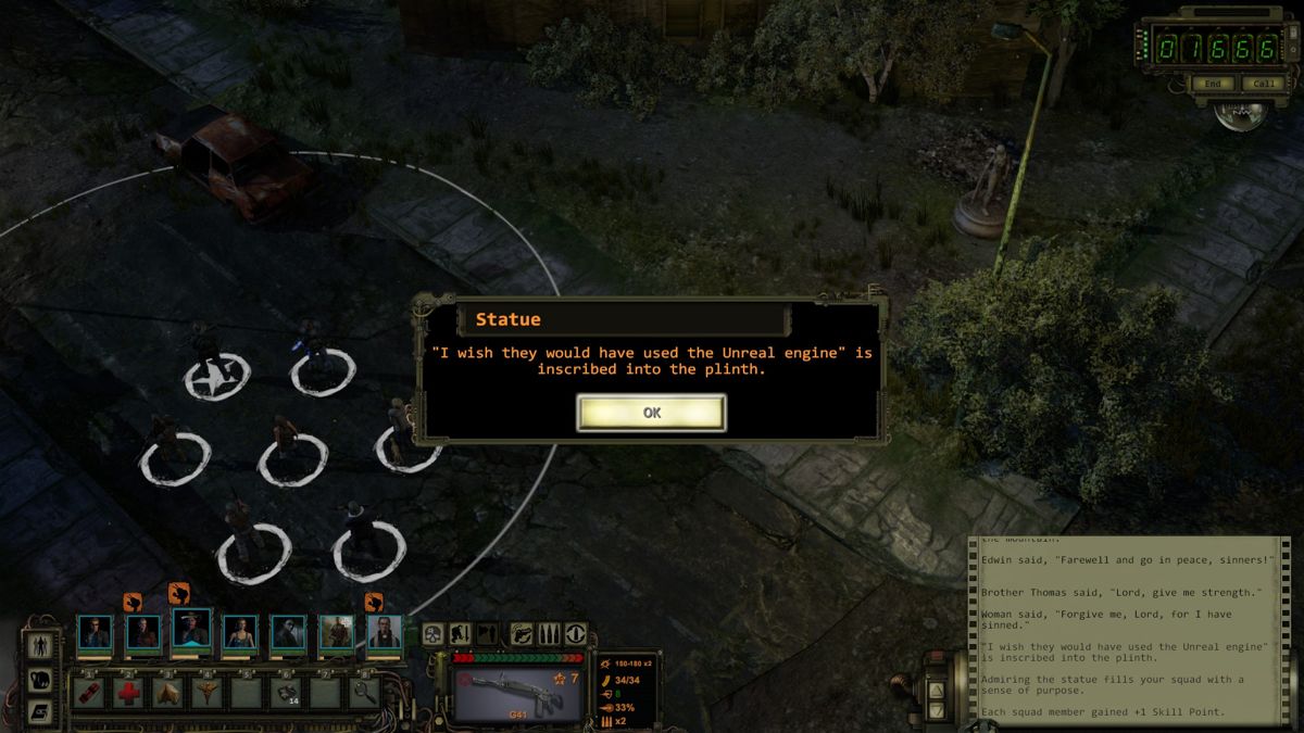 Wasteland 2: Director's Cut (Windows) screenshot: Burn.
