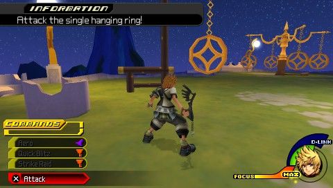 Kingdom Hearts: Birth by Sleep (PSP) screenshot: Don't tell me what to do!
