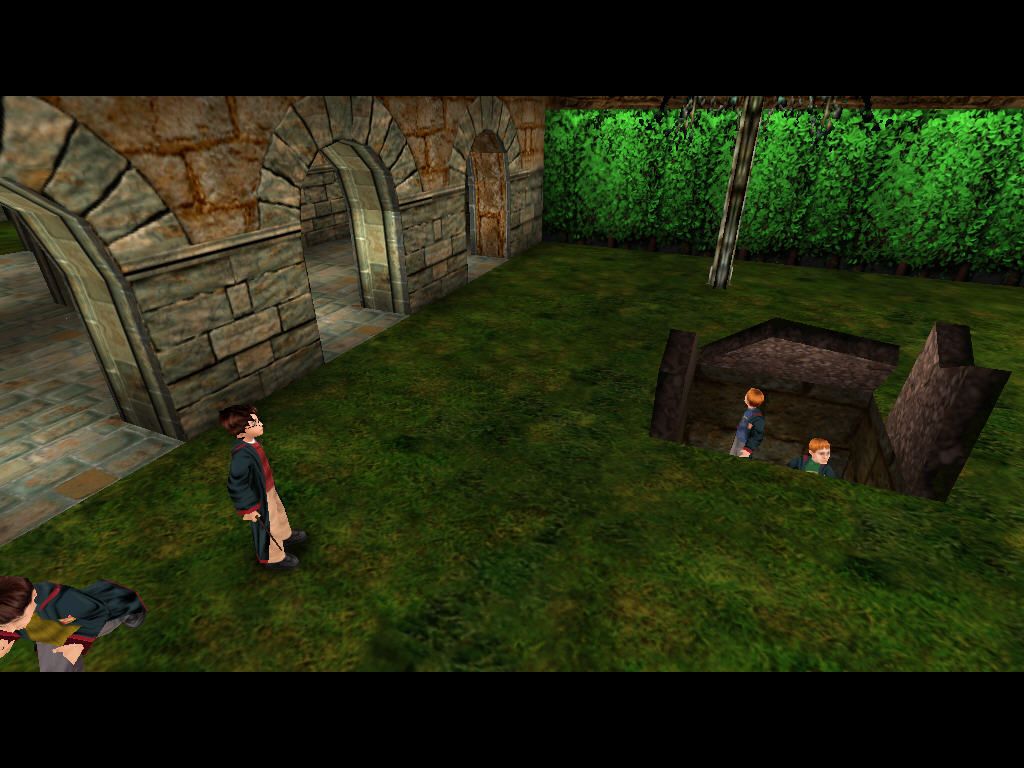 Harry Potter and the Sorcerer's Stone (Windows) screenshot: Fred & George
