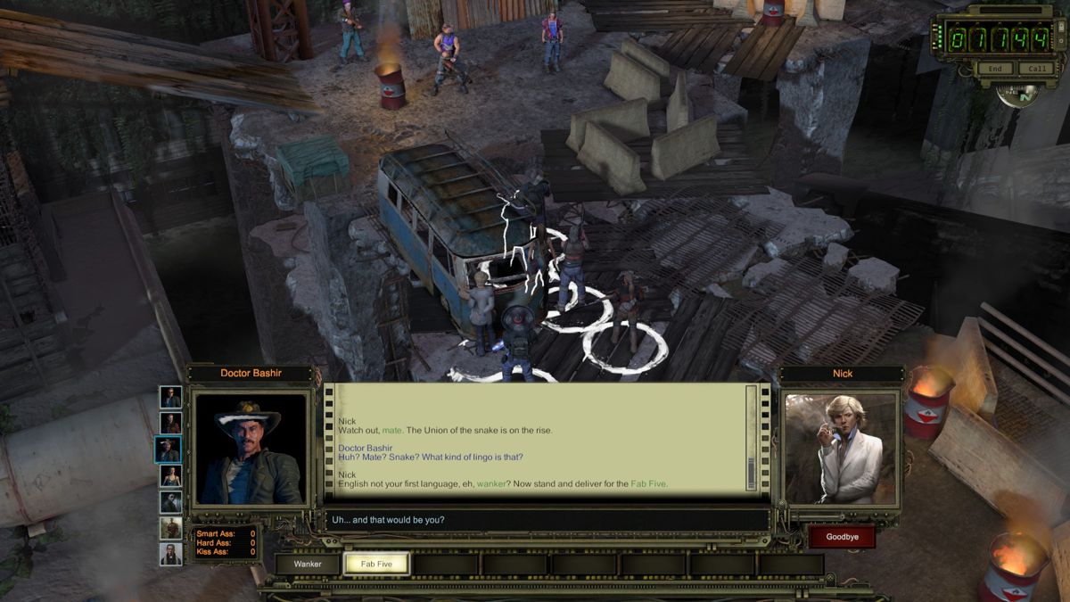 Wasteland 2: Director's Cut (Windows) screenshot: Yes. Even Duran Duran makes an appearance in this game.