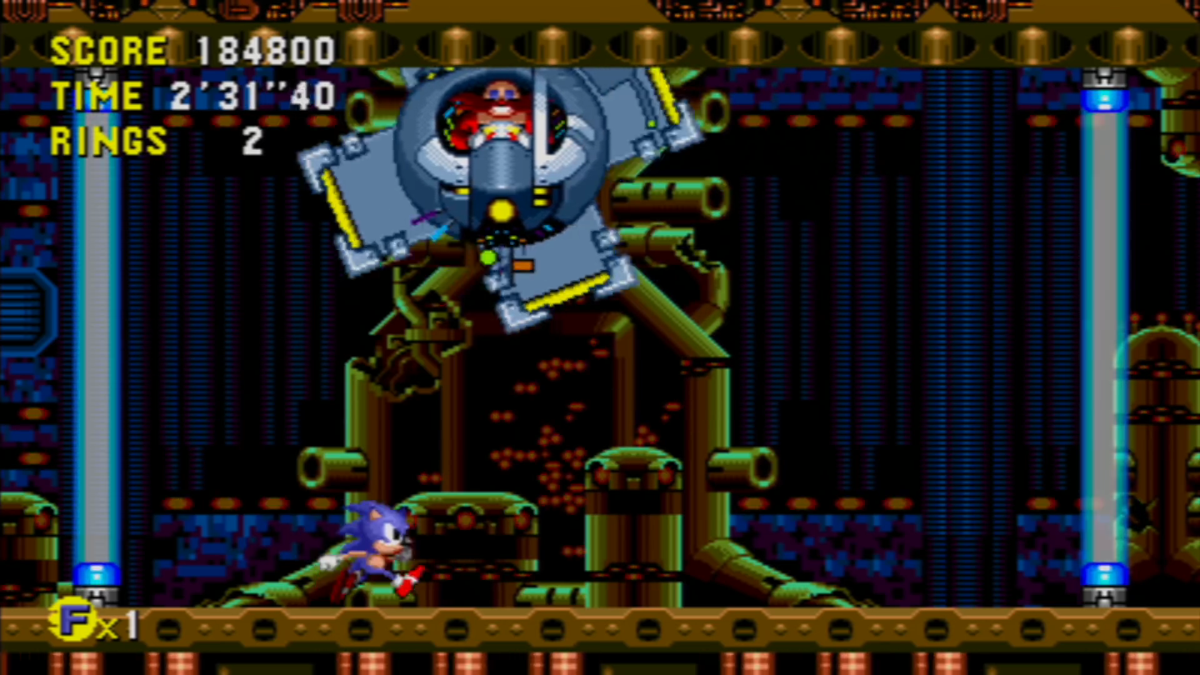 Sonic CD (PlayStation 3) screenshot: Final Boss
