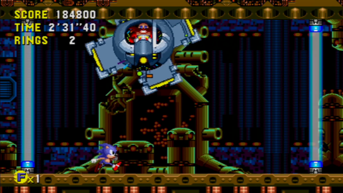 Screenshot of Sonic CD (PlayStation 3, 2011) - MobyGames