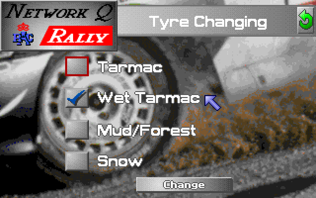 Network Q Screenshot of Network Q RAC Rally (PC-98, 1993) - MobyGames