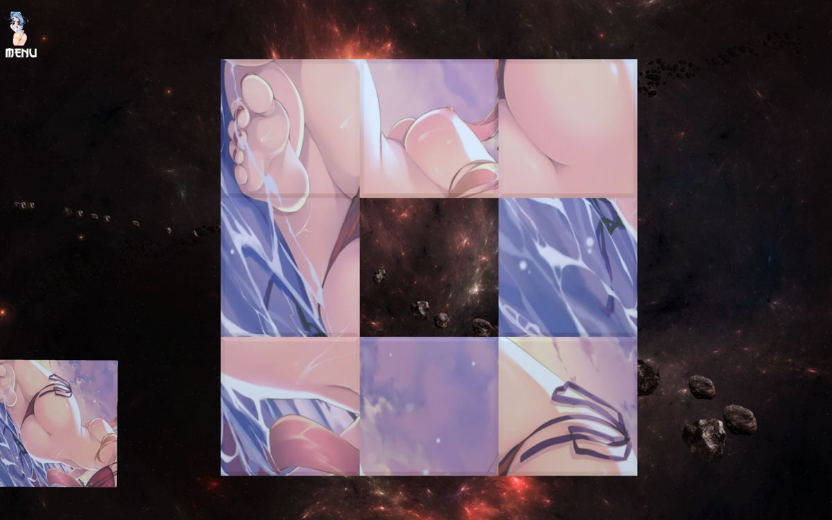 Hentai Space (Windows) screenshot: This is one of the 'Intense' images