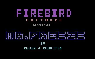 Mr. Freeze (Commodore 64) screenshot: Loading Screen